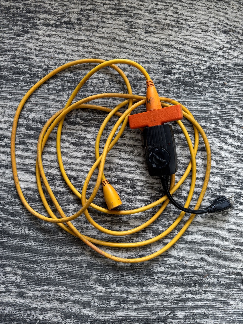 Light Timer Extension Cord 1-to-3 Plug Splitter Set